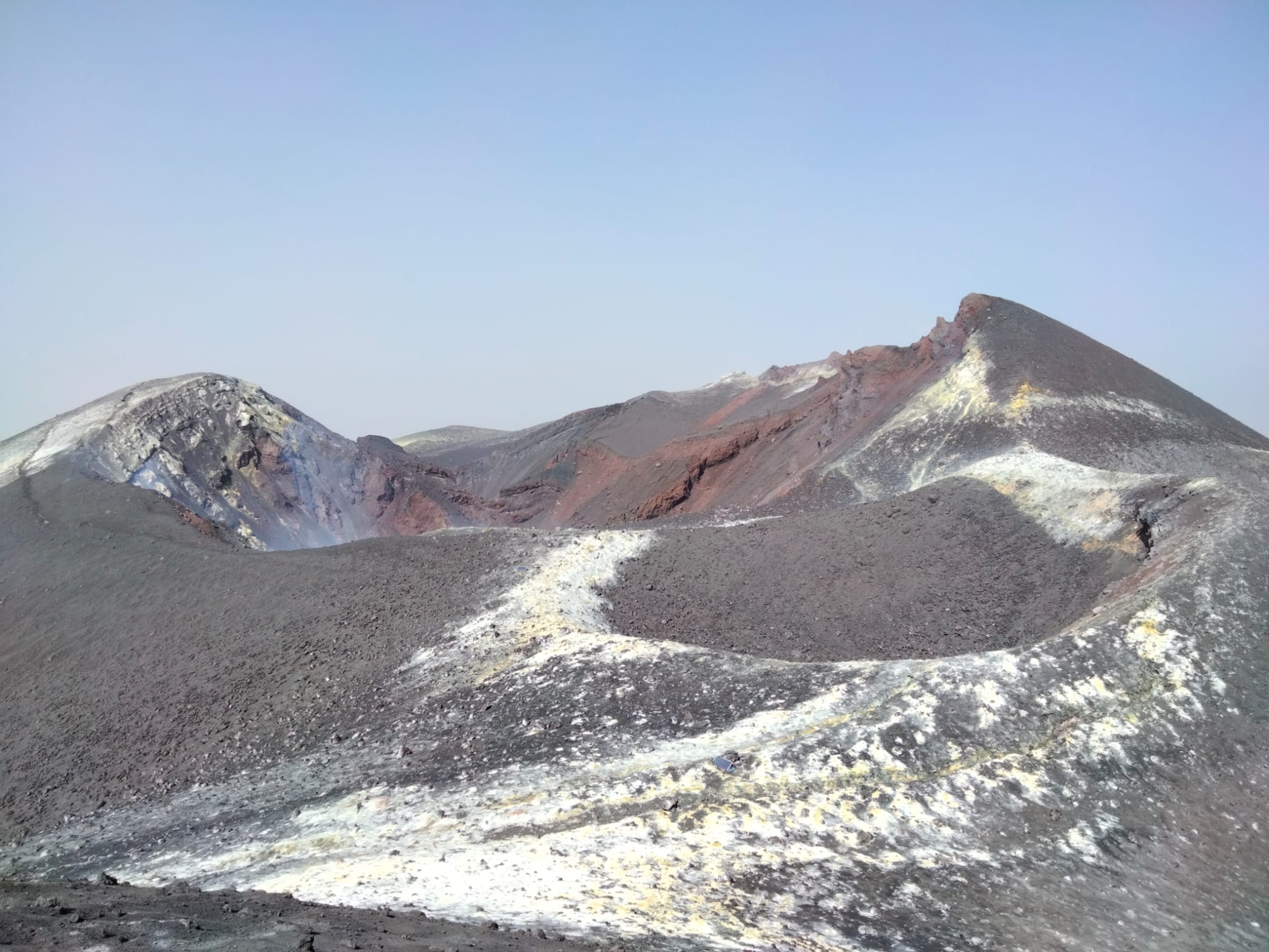 Fotos: Los Bomebros de Bilbao, en el volcán Cumbre Vieja