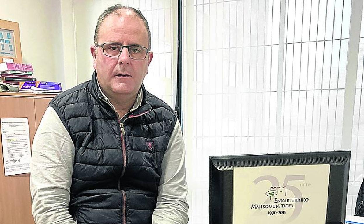 Martín Pérez Garmendia, al frente de la Mancomunidad desde 2019. 