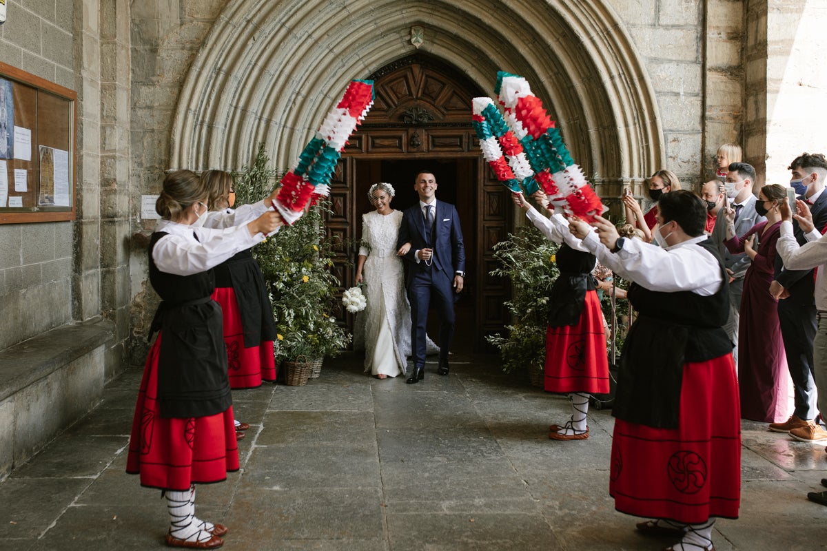 Fotos: Todos los detalles de la boda de Carlota y Aner en Gordexola