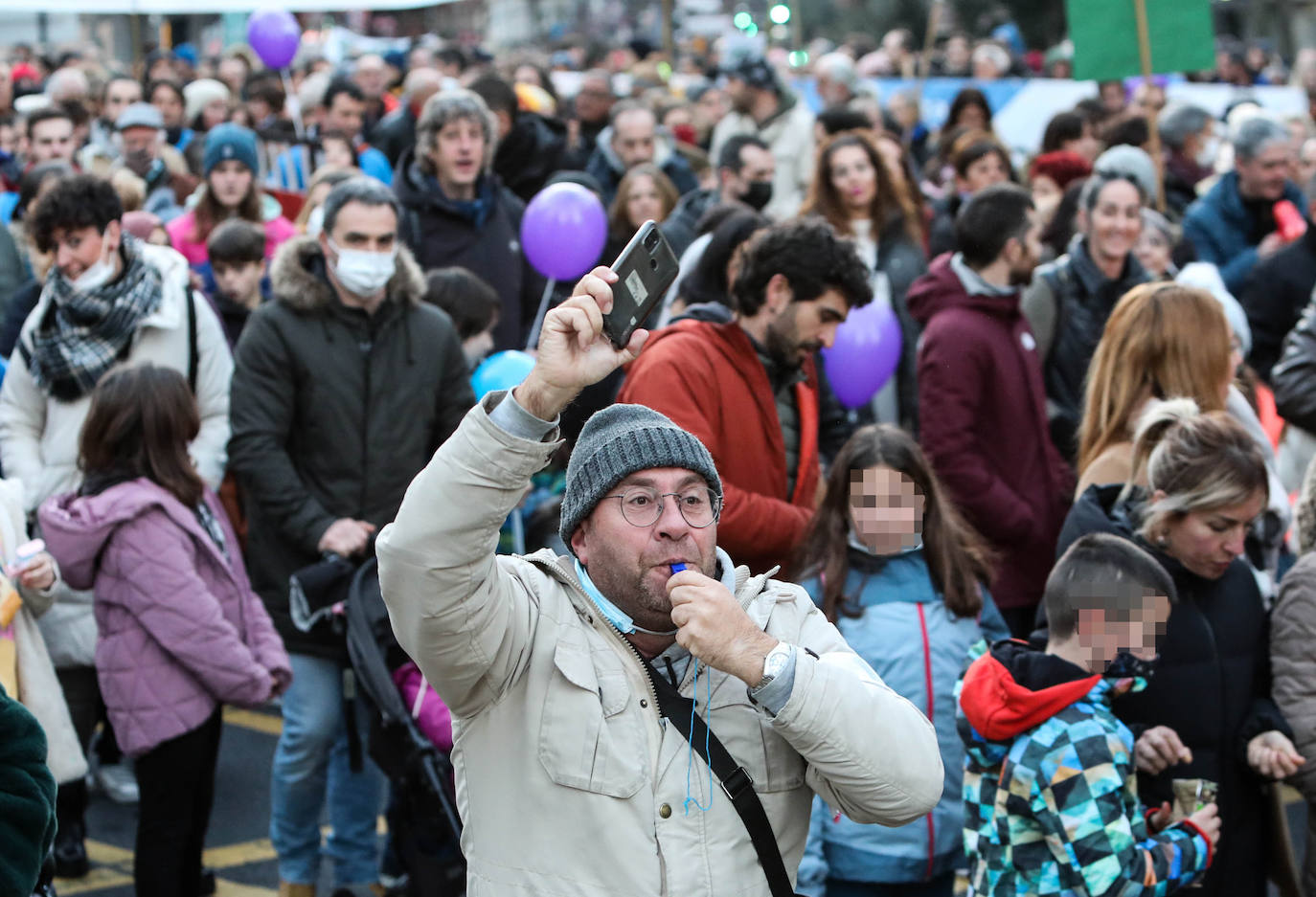 Fotos: Manifestación contra el pasaporte covid