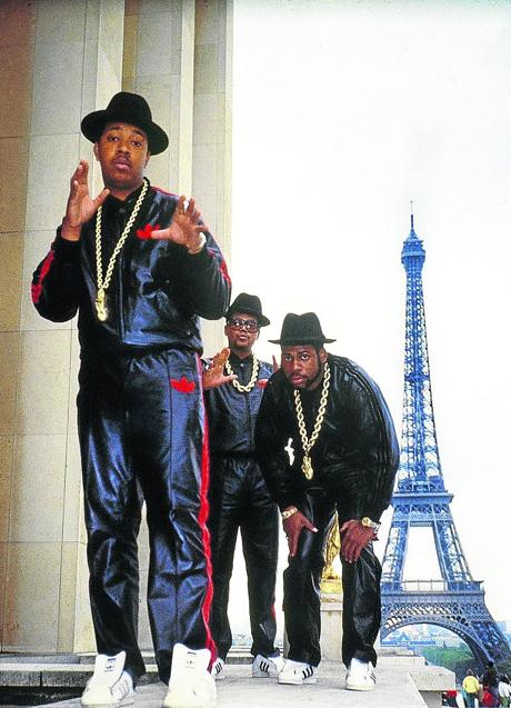 Imagen - El grupo Run-DMC en París, en los ochenta. | Ricky Powell Estate