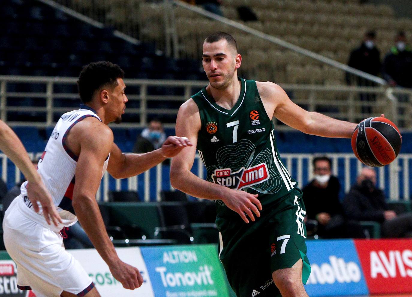 Fotos: Las mejores imágenes del Panathinaikos - Baskonia