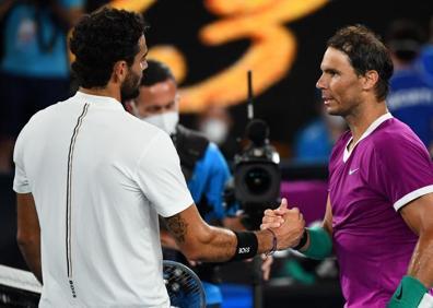 Imagen secundaria 1 - Nadal se medirá a Medvedev en la final del Abierto de Australia en busca de hacer historia