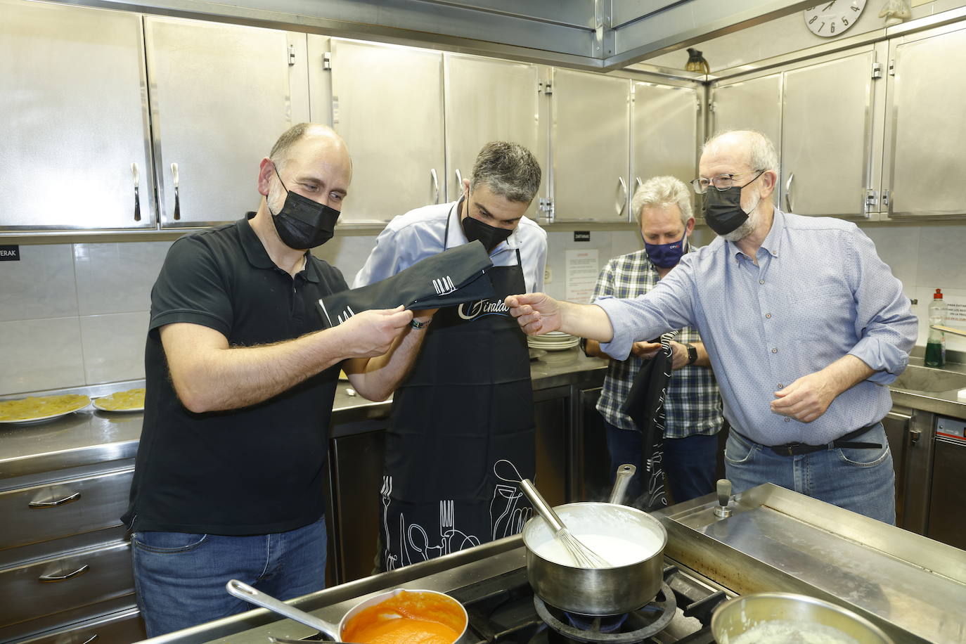 Fotos: El chef Beethoven toma los fogones en Ametza