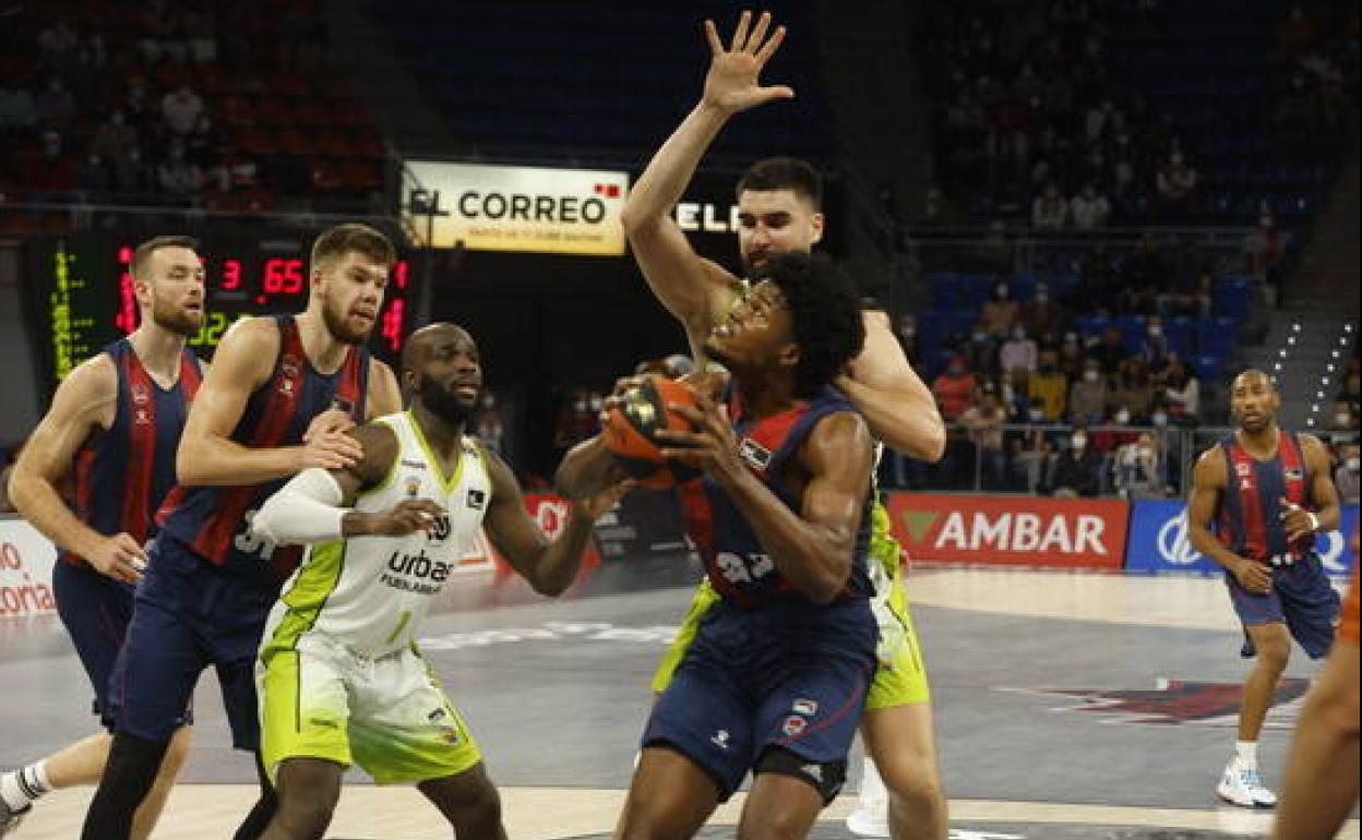 El Baskonia ganó 95-86 en el partido de la primera vuelta, el primero en el Buesa Arena