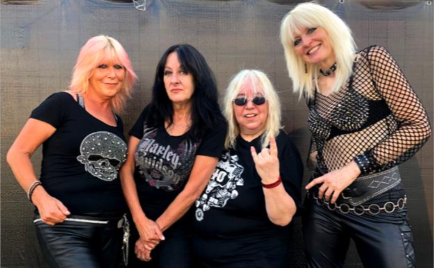 Imagen principal - Girlschool, Shirley Davis y Anari. 