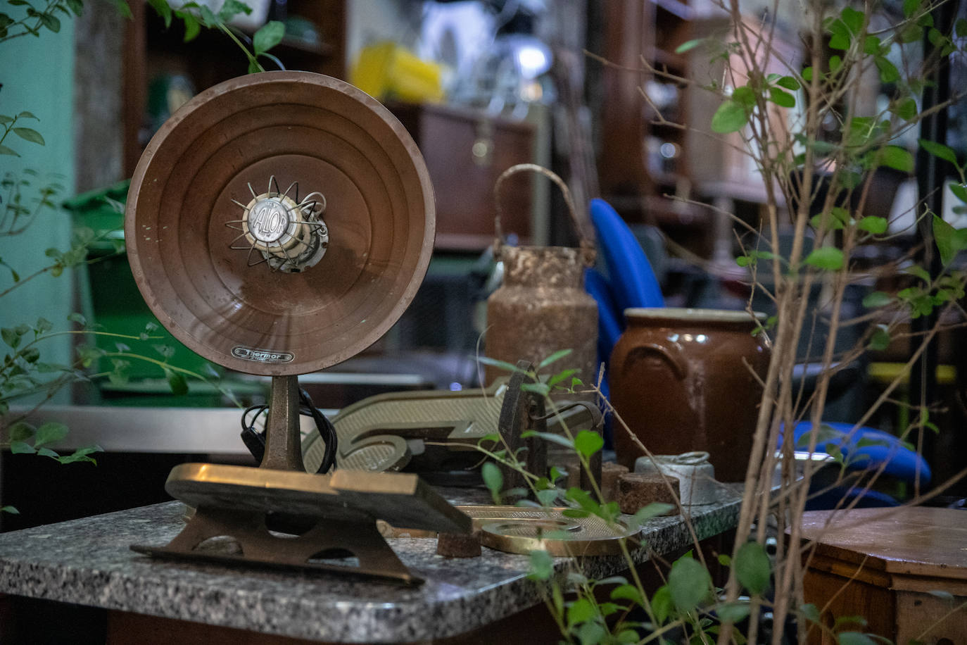 Fotos: Los &#039;tesoros&#039; de Souhail: la tienda de Bilbao la Vieja en la que rescata antigüedades