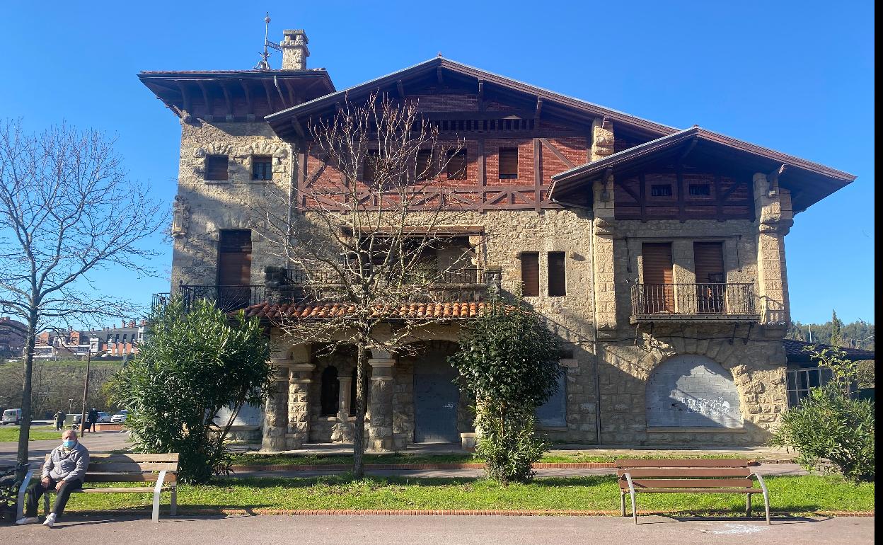 El palacio Icaza, propiedad adquirida por el Ayuntamiento de Berango 