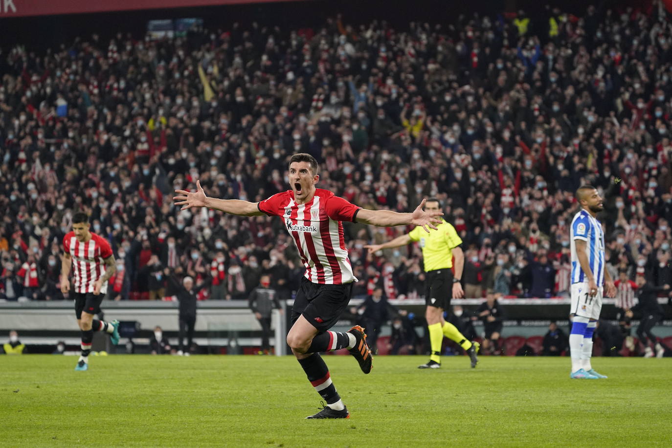 Fotos: Las imágenes del Athletic-Real Sociedad