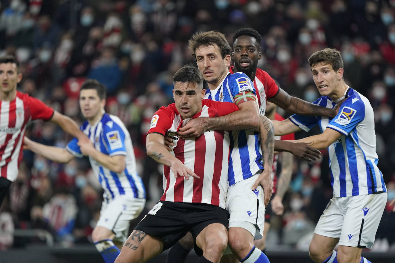 Fotos: Las imágenes del Athletic-Real Sociedad