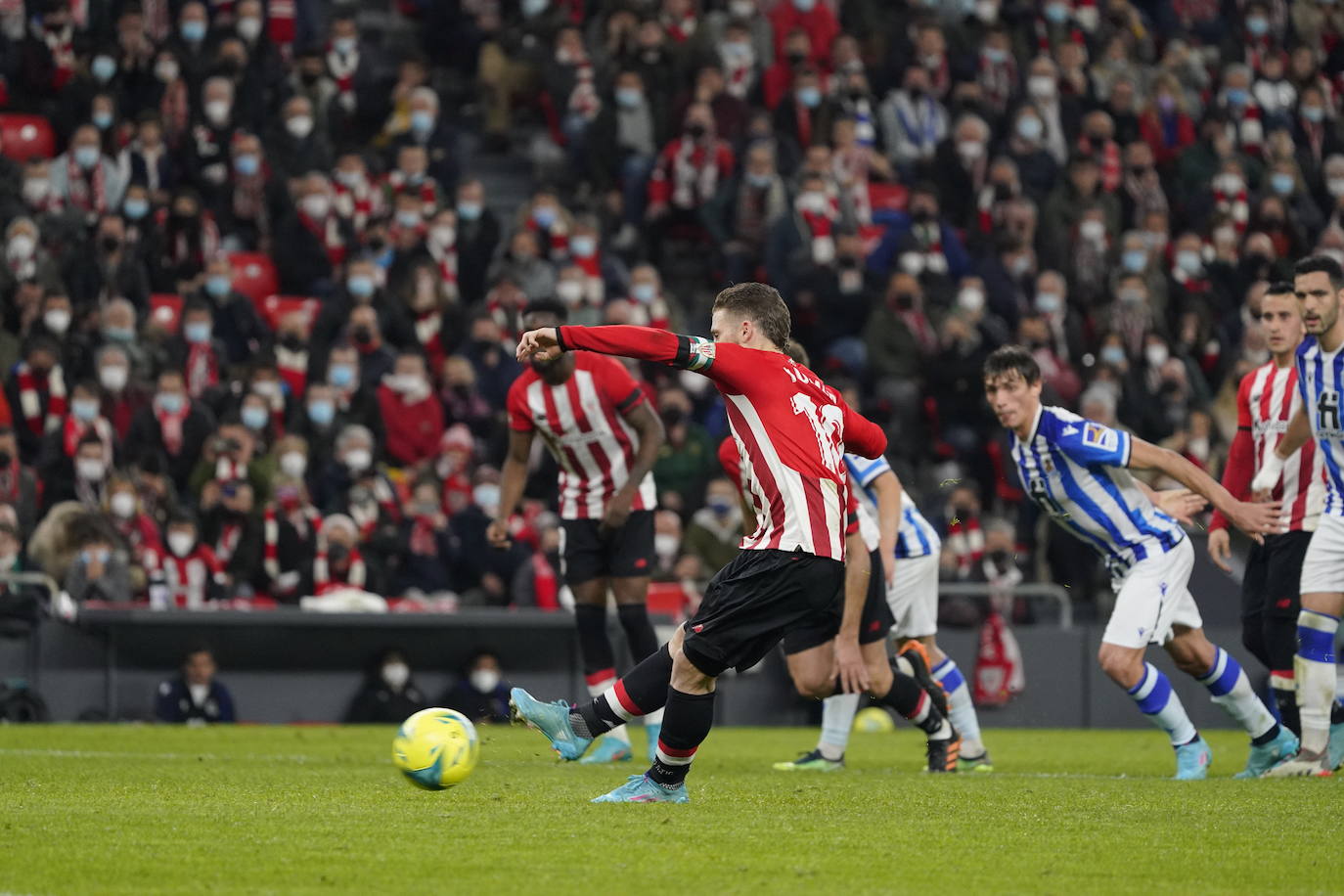 Fotos: Las imágenes del Athletic-Real Sociedad