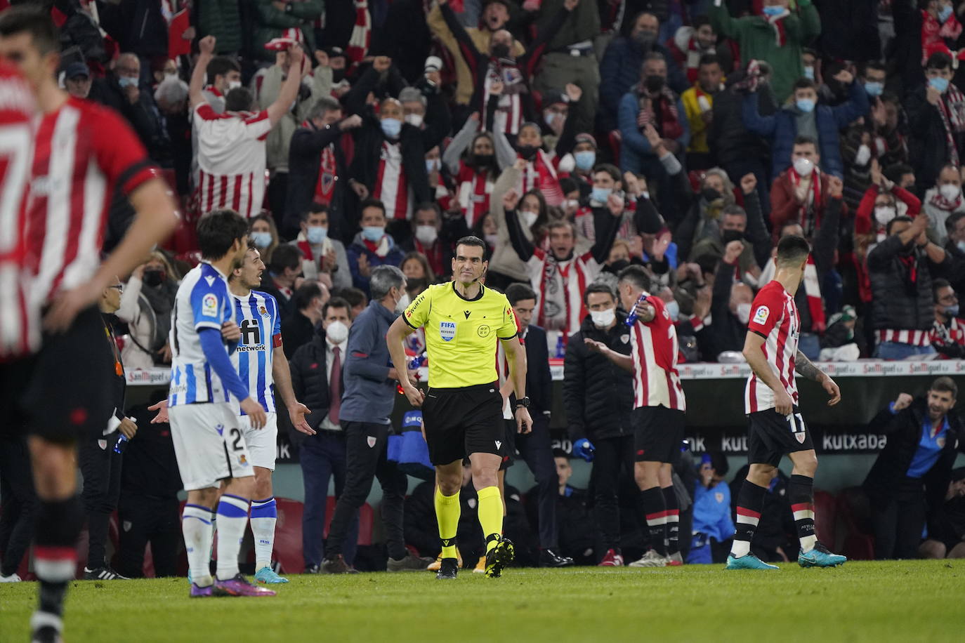 Fotos: Las imágenes del Athletic-Real Sociedad