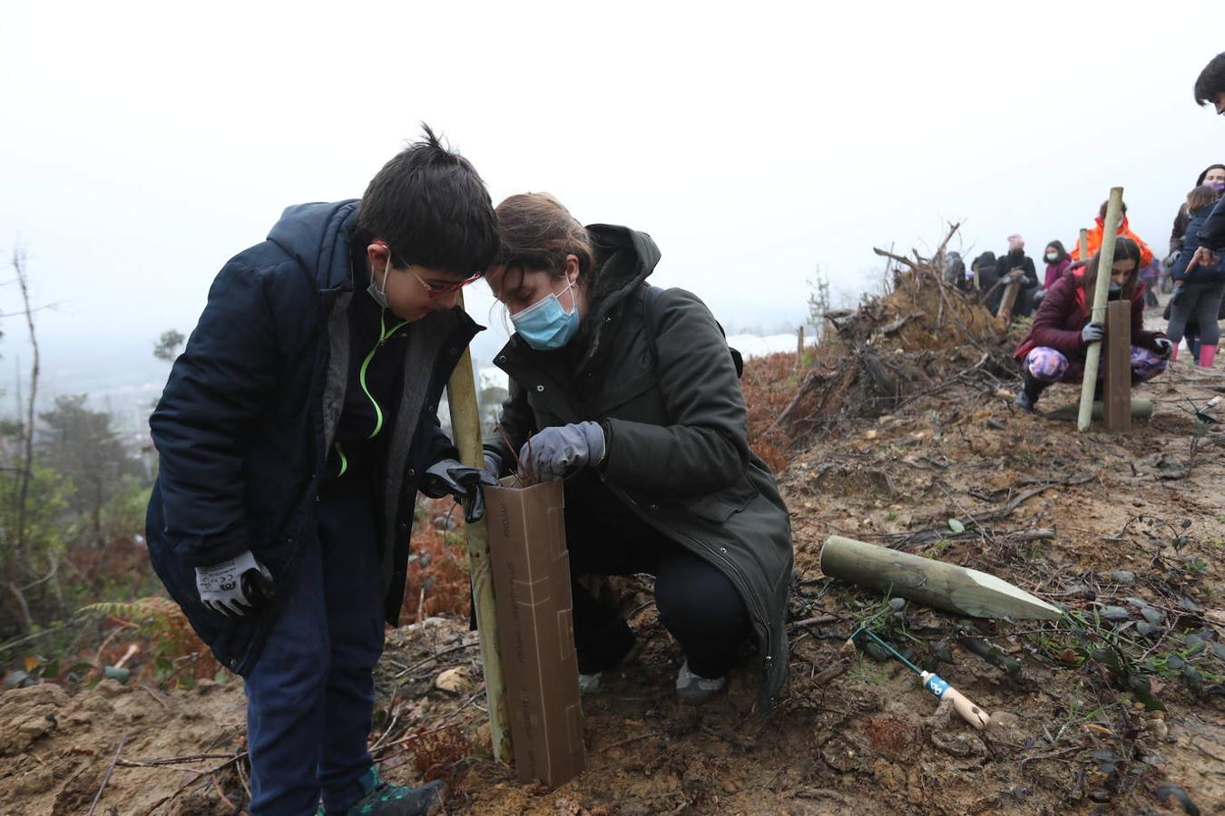 Fotos: Un ejemplo ecológico para los más pequeños de Urduliz