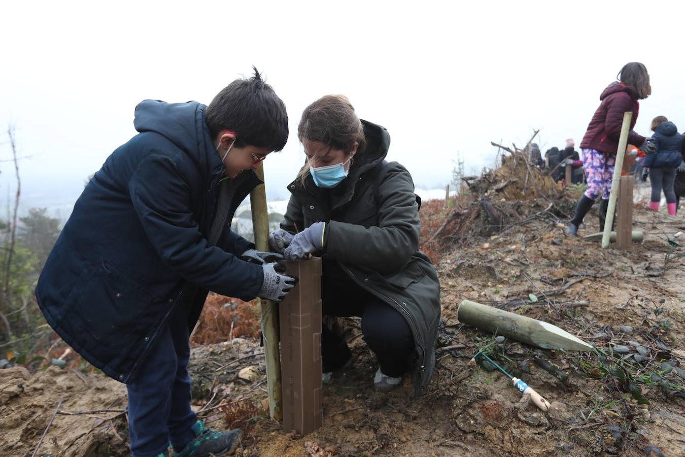 Fotos: Un ejemplo ecológico para los más pequeños de Urduliz