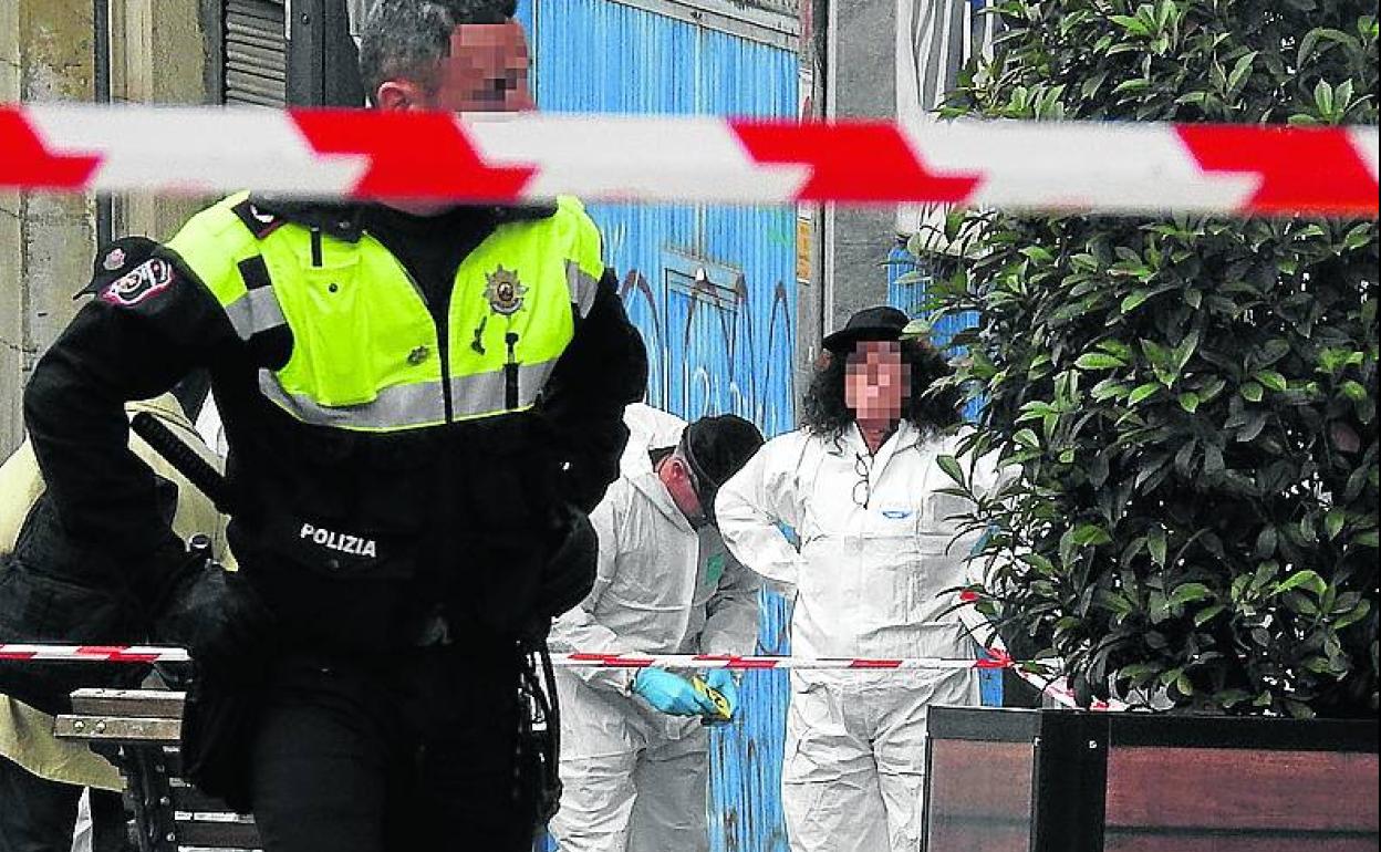 El asesinato tuvo lugar en la calle Zabala. 