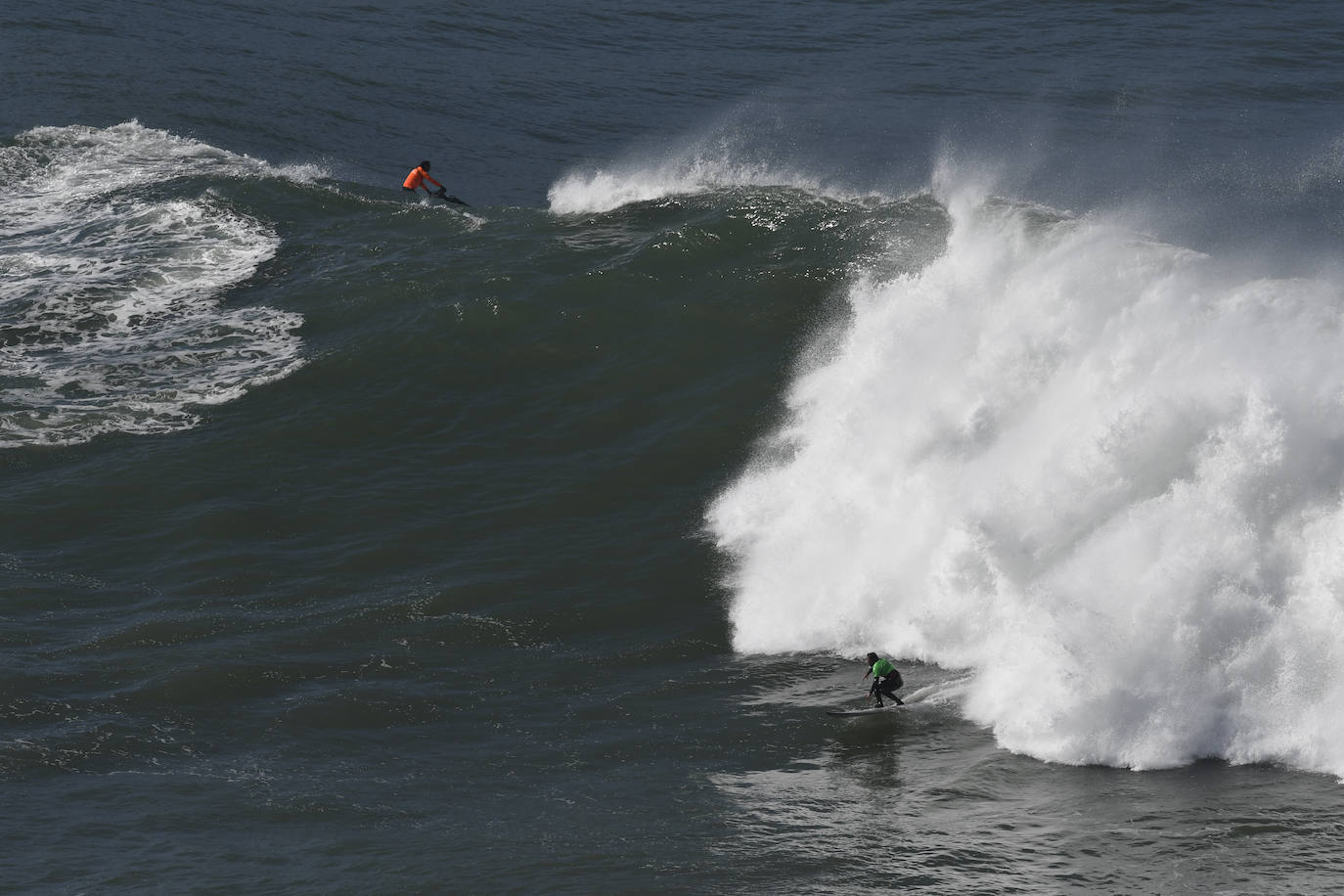 Fotos: Espectáculo en el campeonato de surf Punta Galea Challenge de Getxo