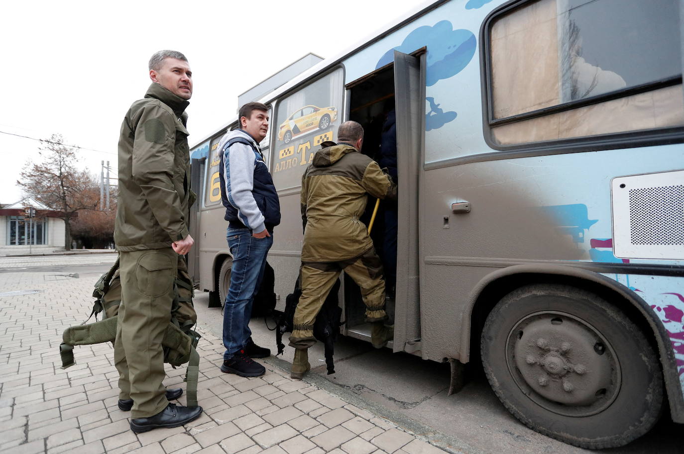 Fotos: Las imágenes más impactantes del inicio de la guerra Rusia-Ucrania