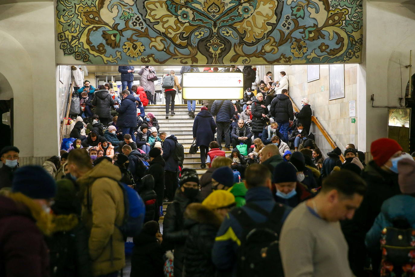 Fotos: Las imágenes más impactantes del inicio de la guerra Rusia-Ucrania