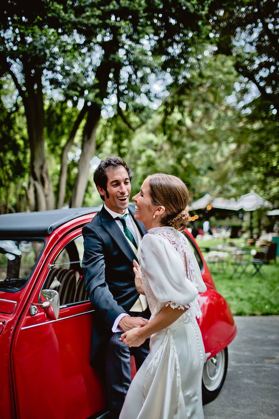 Fotos: Pati, la novia de Getxo que quiso ser &#039;sexy&#039; y elegante en su boda