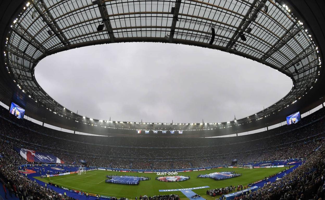 Stade de France, sede de la final de la Champions 2022 tras la decisión de la UEFA.