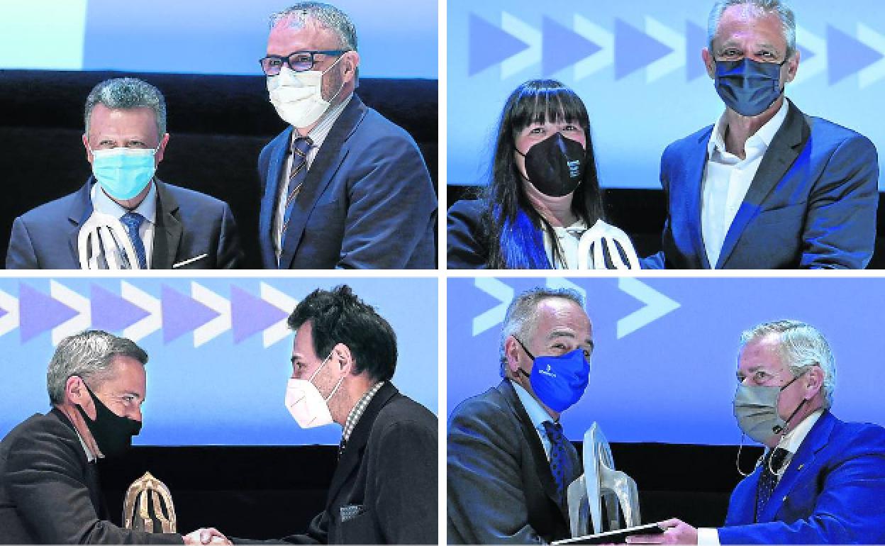 Los premiados de esta edición.