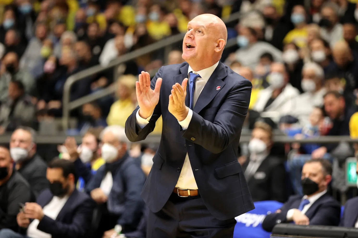 Fotos: Las mejores imágenes del Maccabi - Baskonia