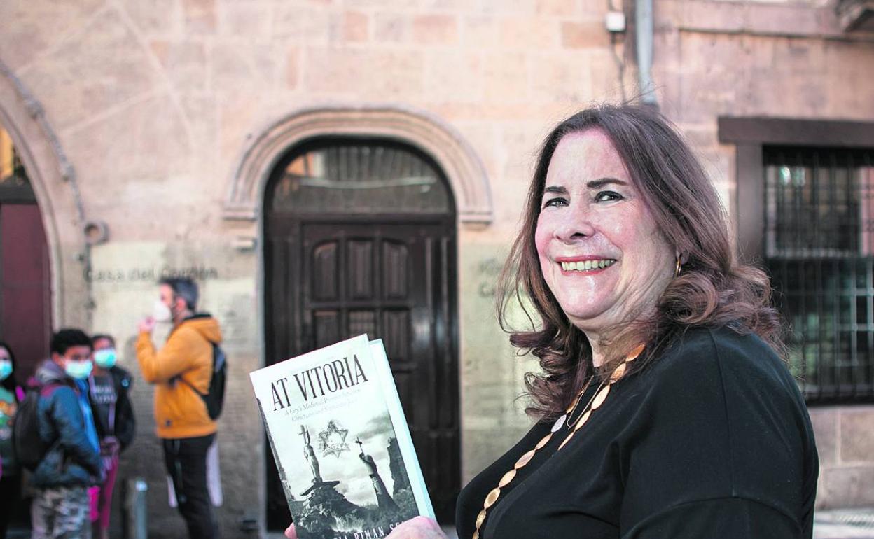 Marcia Riman, autora de 'At Vitoria', un libro que todavía no se ha traducido al castellano. 