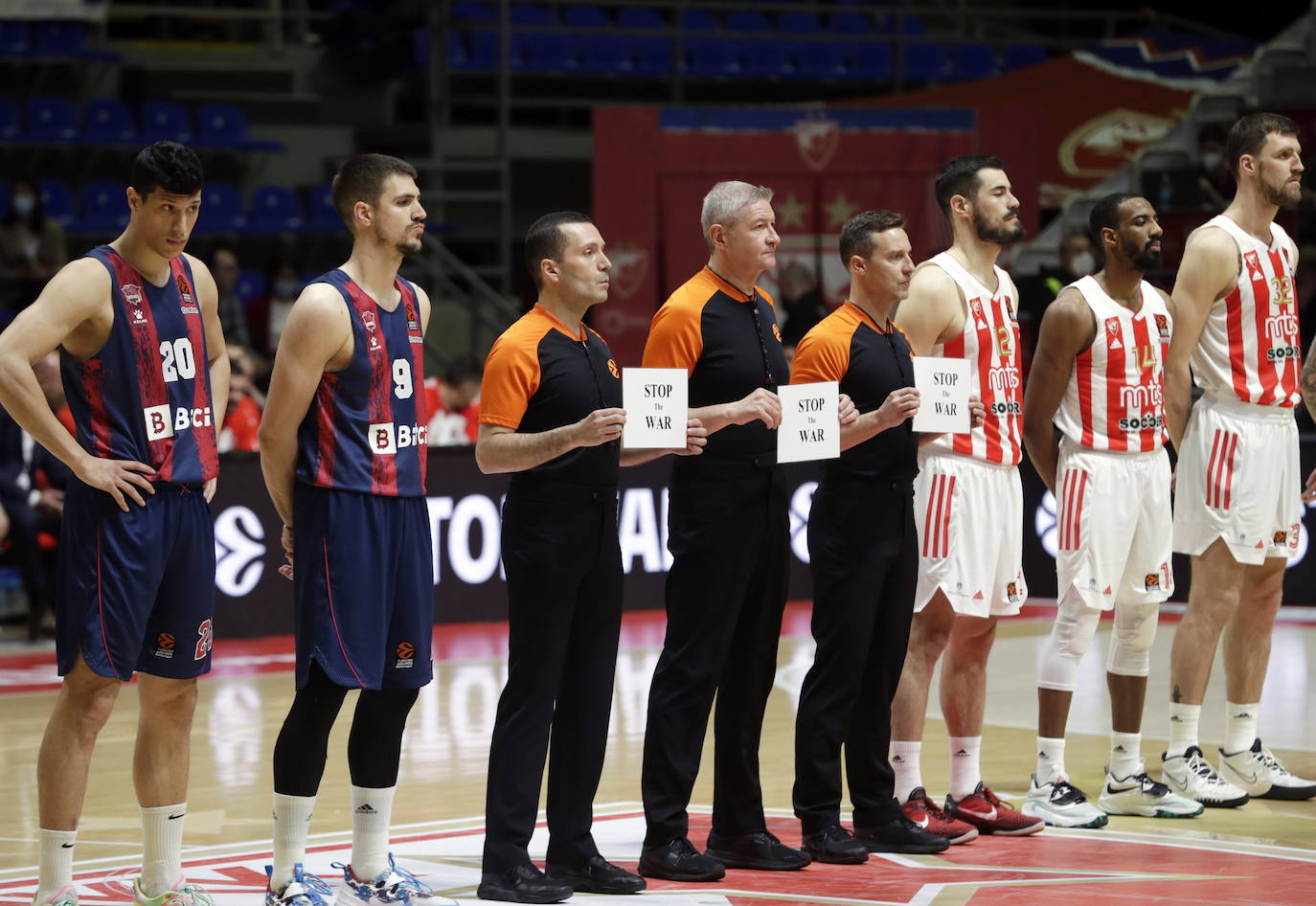 Fotos: Estrella Roja - Baskonia, en imágenes