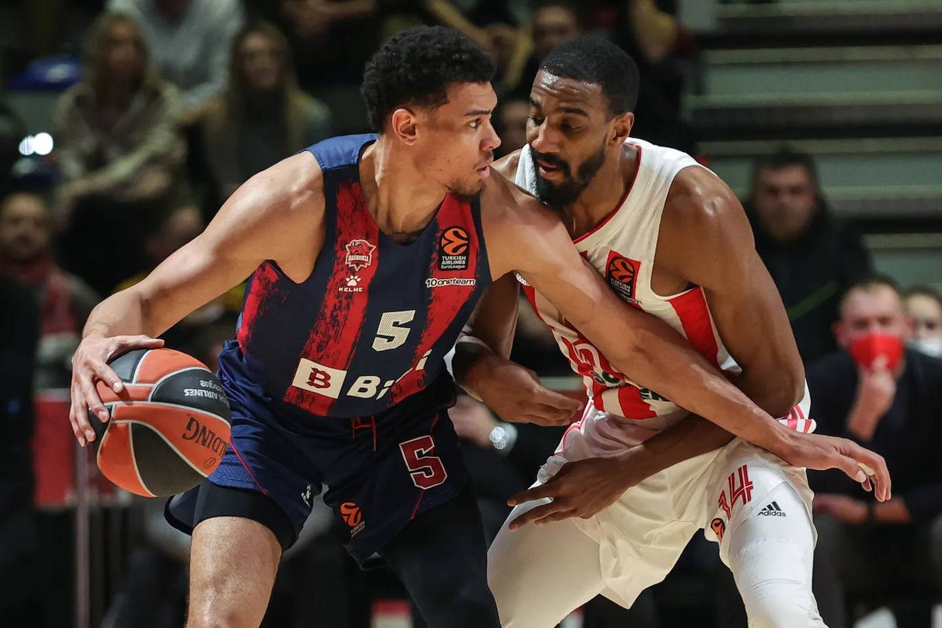 Fotos: Estrella Roja - Baskonia, en imágenes