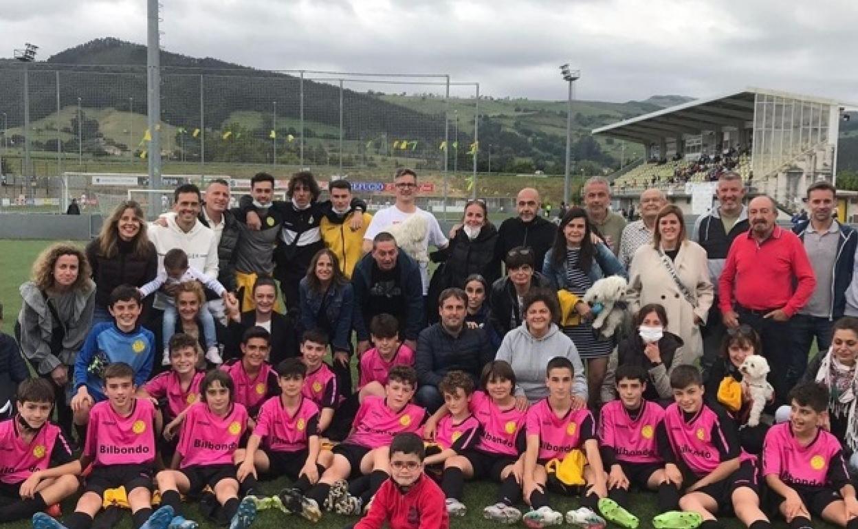 Baskauri, uno de los dos clubes que cedió material el año pasado.