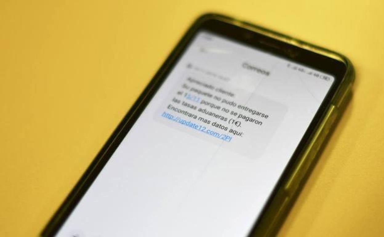 Una vasca recupera 5.800 euros que le habían estafado en dos horas a través de un SMS fraudulento
