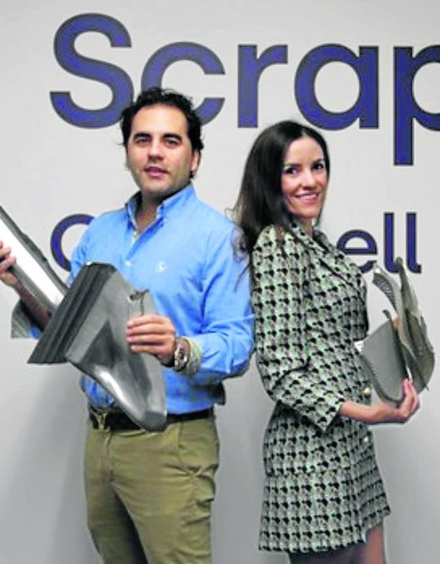 Samuel Ruiz y Sandra Montes, de ScrapAd. 