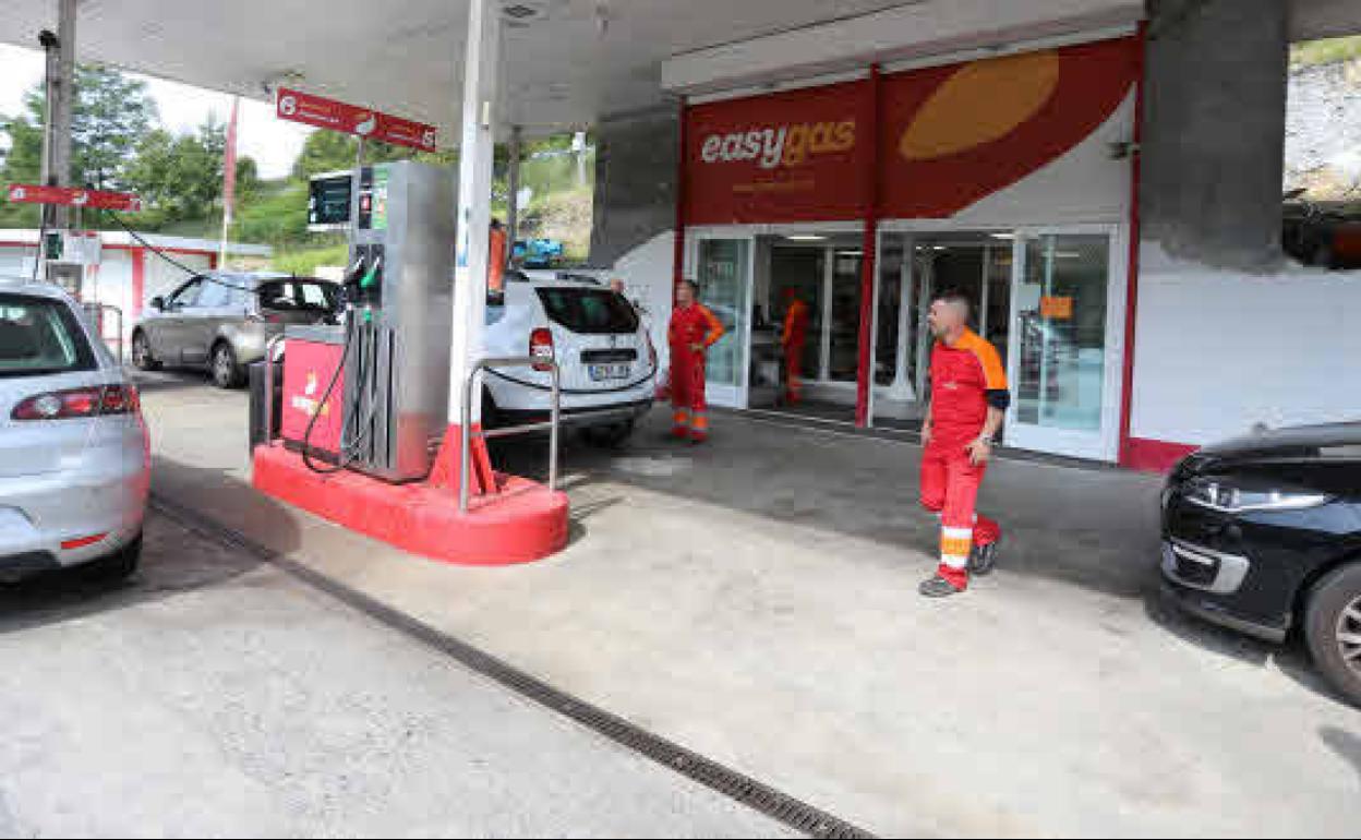 Imagen de archivo de la estación de Easygas en Galdakao.