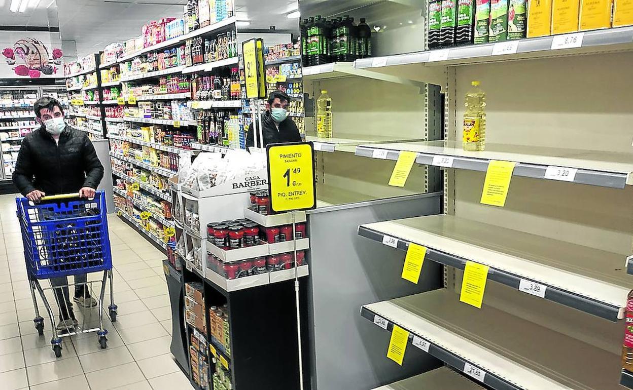 Los alimentos que podrían faltar la semana que viene en Euskadi