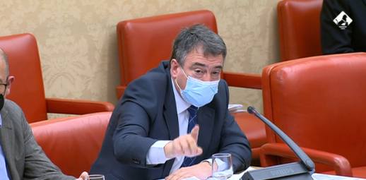 Aitor Esteban, al presidente de comisión de Exteriores del Congreso: «¡Déjeme decir lo que pienso, joder!»