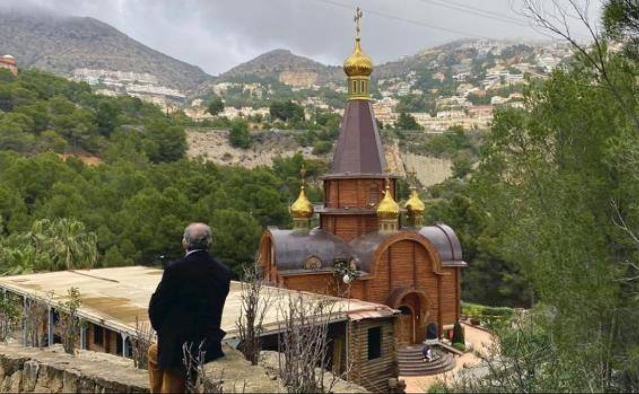 La iglesia ortodoxa rusa de Altea, la más grande de España.