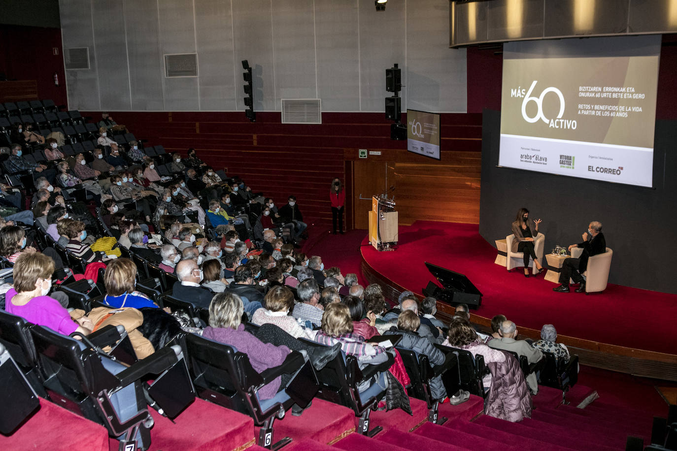 Fotos: Las mejores imágenes de la jornada &#039;Más 60 Activo&#039; organizada por EL CORREO