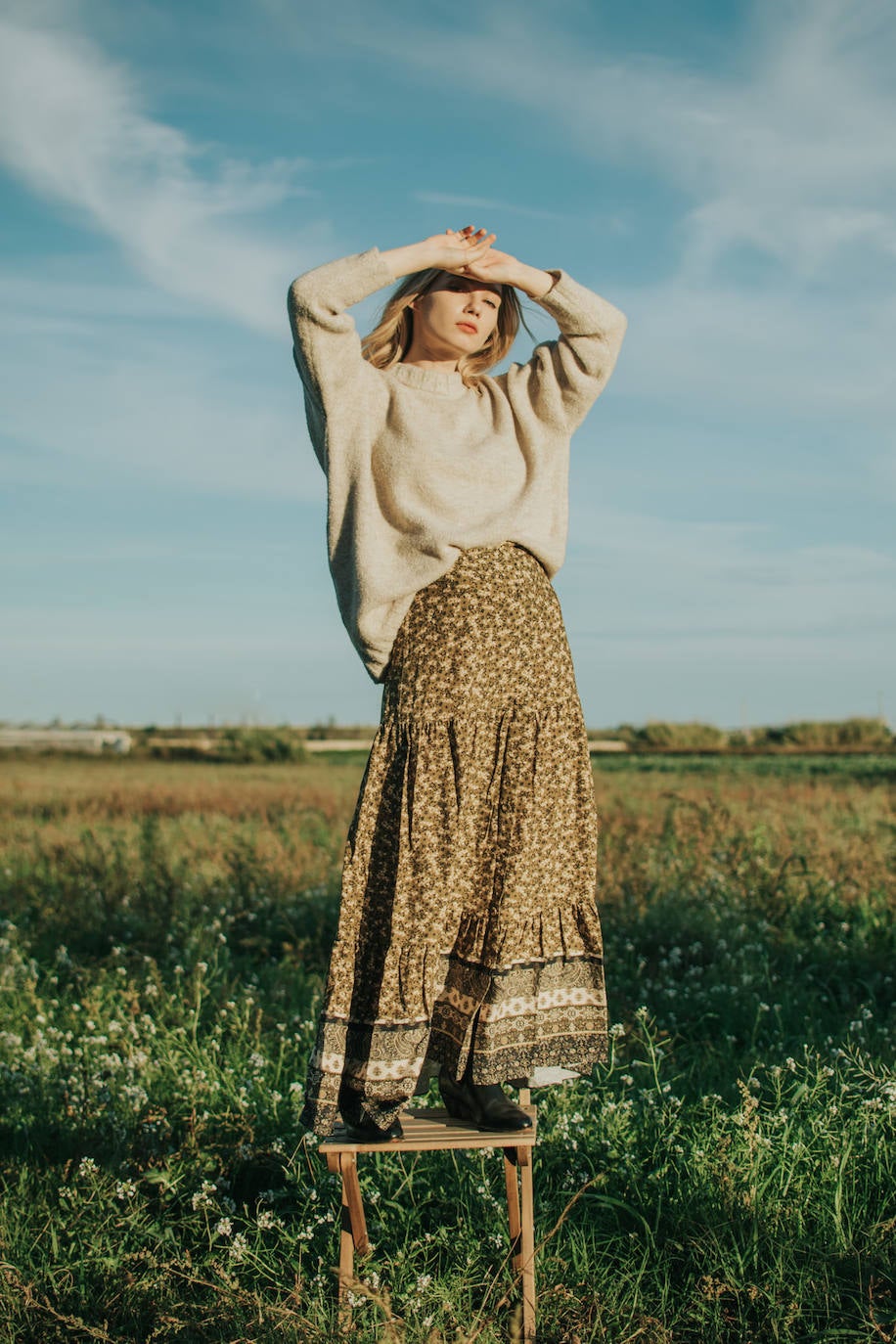 Fotos: Románticos y con un toque boho: los vestidos y blusas que arrasarán esta primavera los idea esta vizcaína