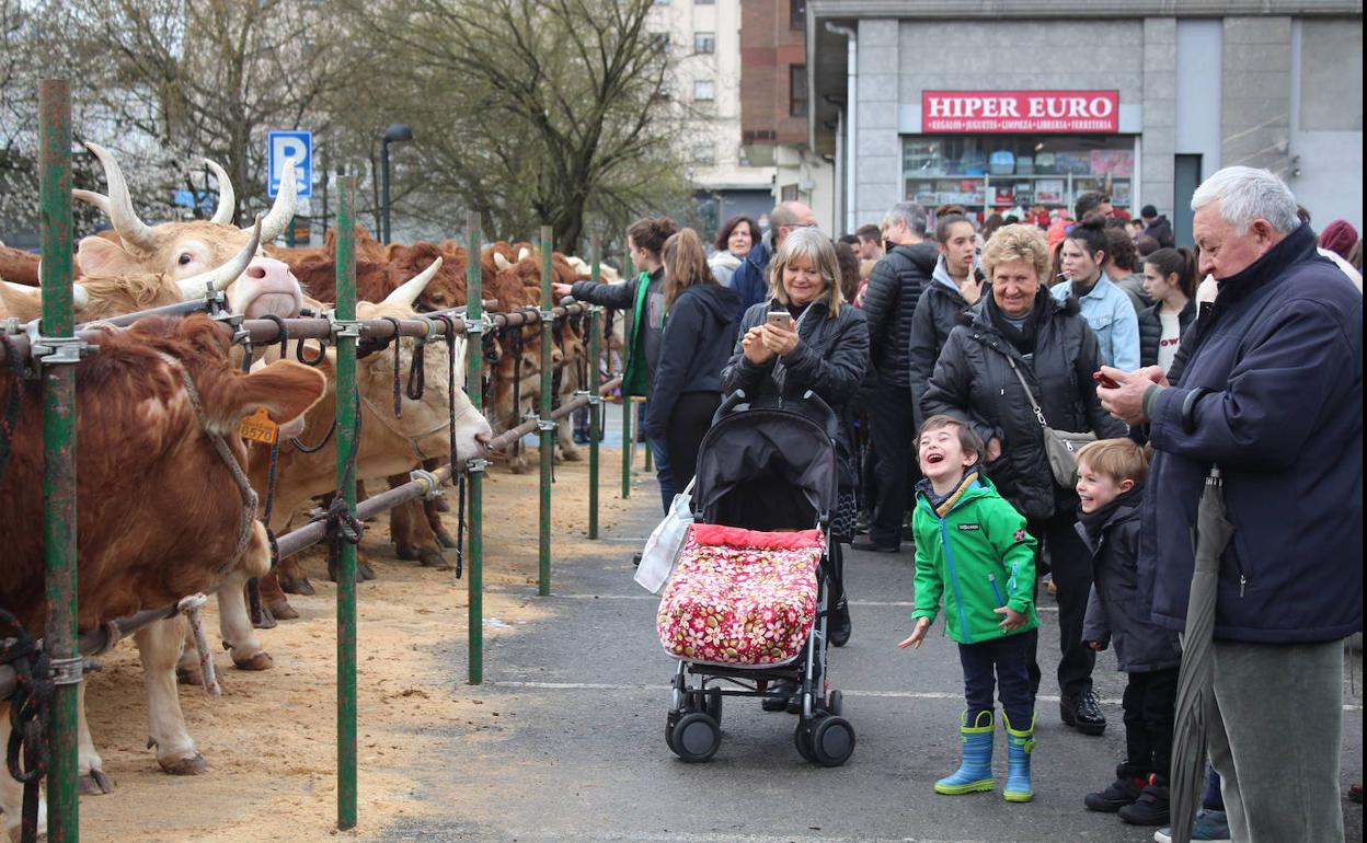 La última edición de la feria de Viern de Dolores se celebró en 2019. 