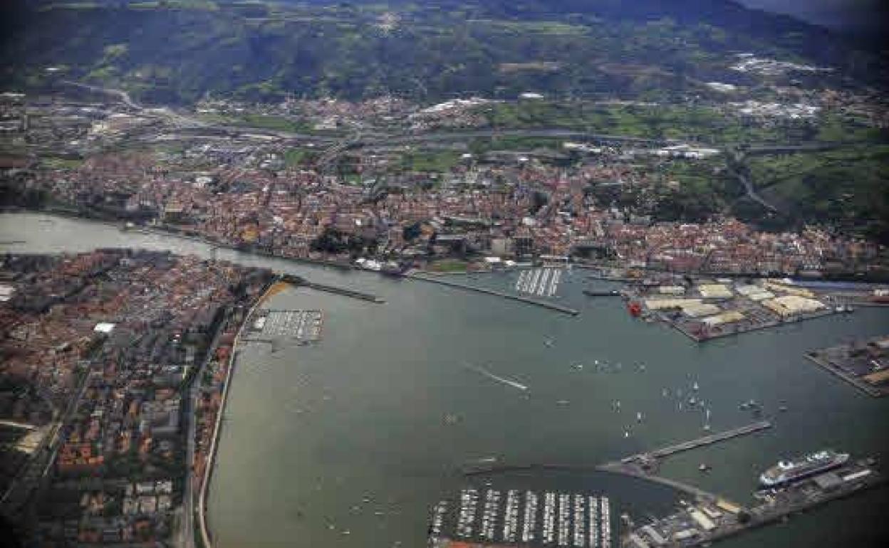 La subida del nivel del mar hará que muchas zonas de la costa vizcaína desaparezcan. 
