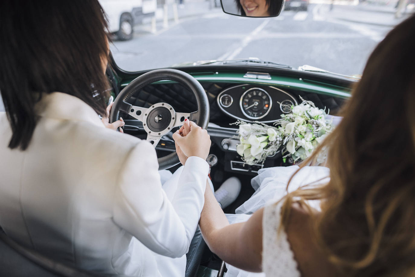 Fotos: La boda de Maider y Alba en el Mercado de La Ribera: dos novias auténticas