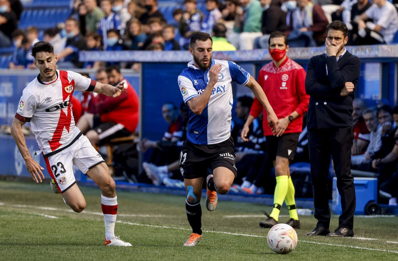 Fotos: Las mejores imágenes del Alavés-Rayo Vallecano