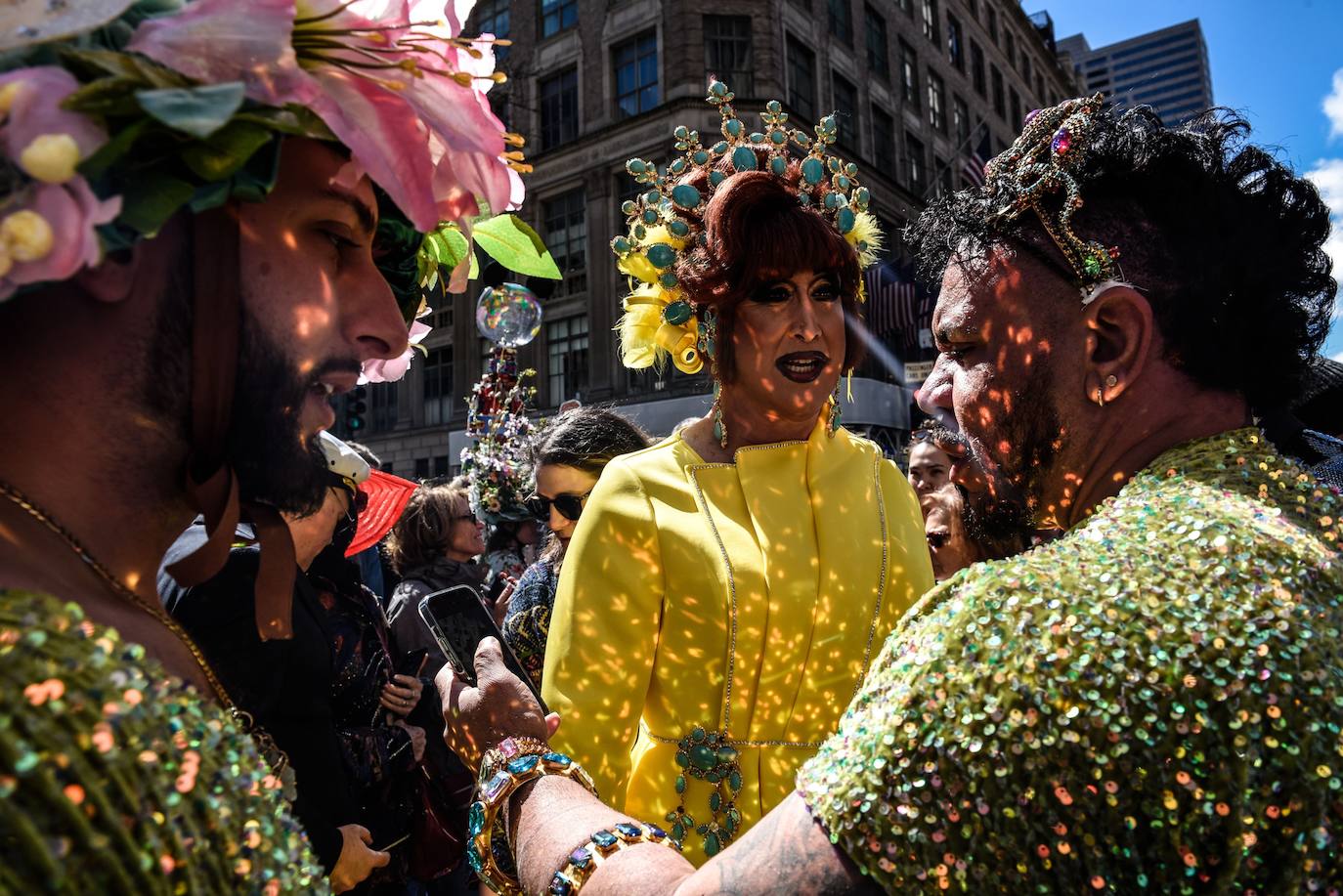 Fotos: Los sombreros imposibles del desfile de Pascua en Nueva York