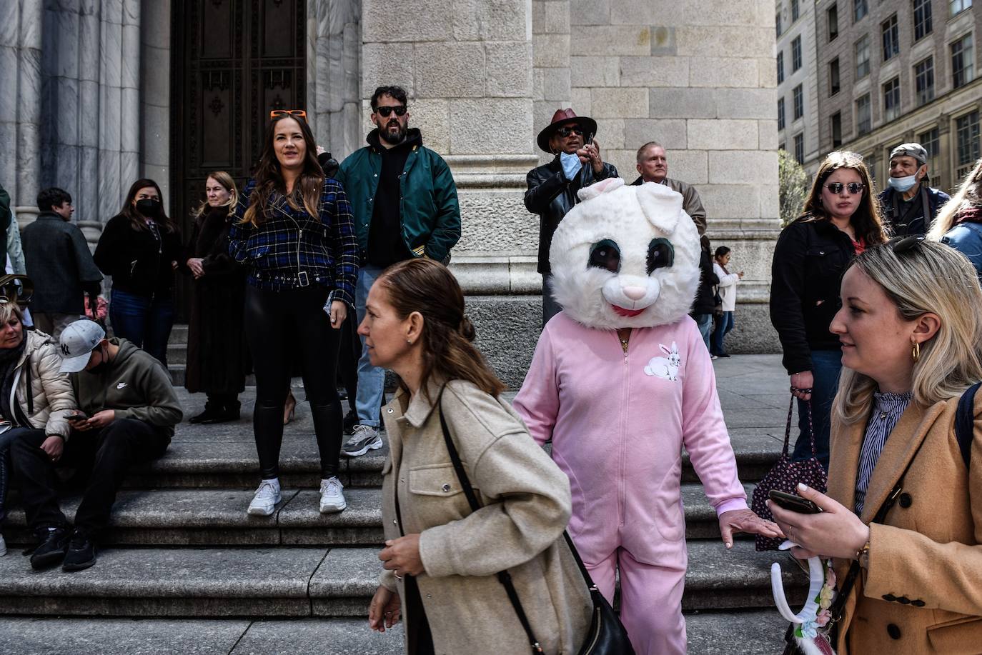 Fotos: Los sombreros imposibles del desfile de Pascua en Nueva York