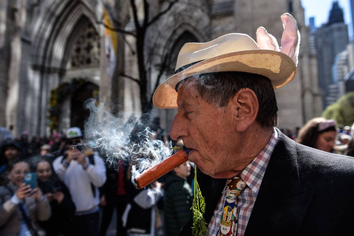 Fotos: Los sombreros imposibles del desfile de Pascua en Nueva York