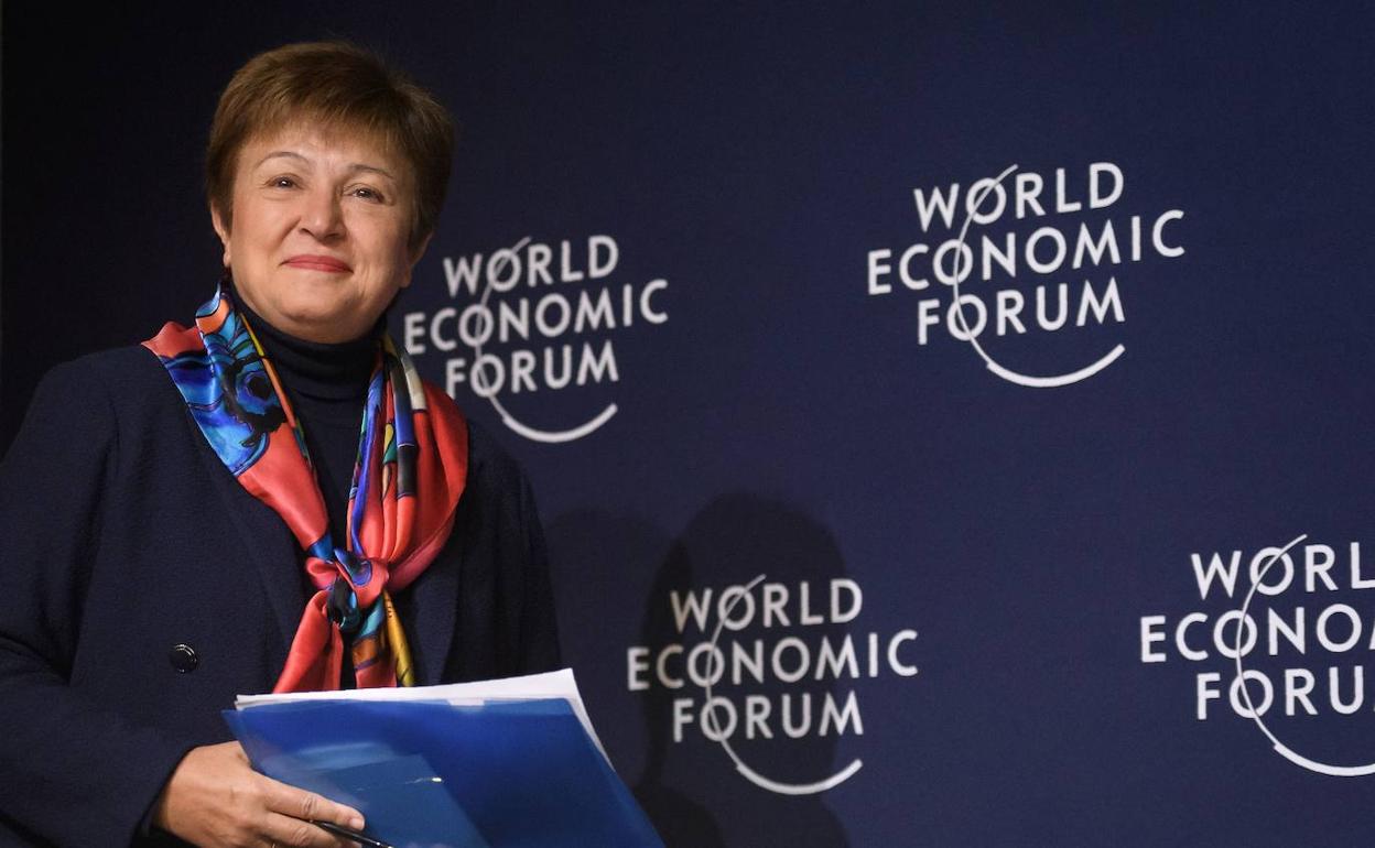 La directora gerente del FMI, Kristalina Georgieva.