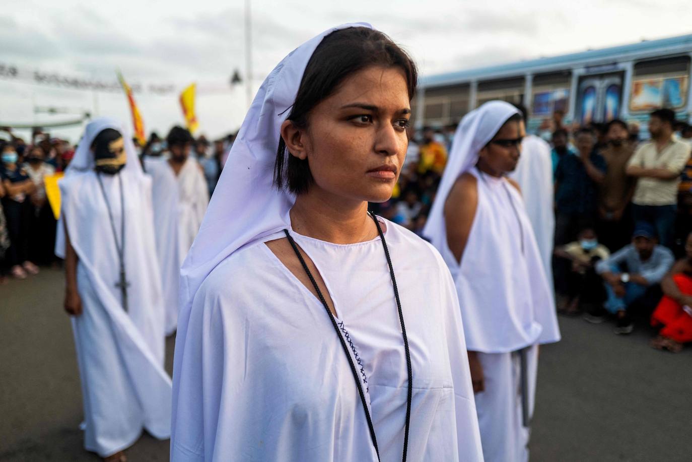 Fotos: Protesta por los atentados de Sri Lanka de 2019