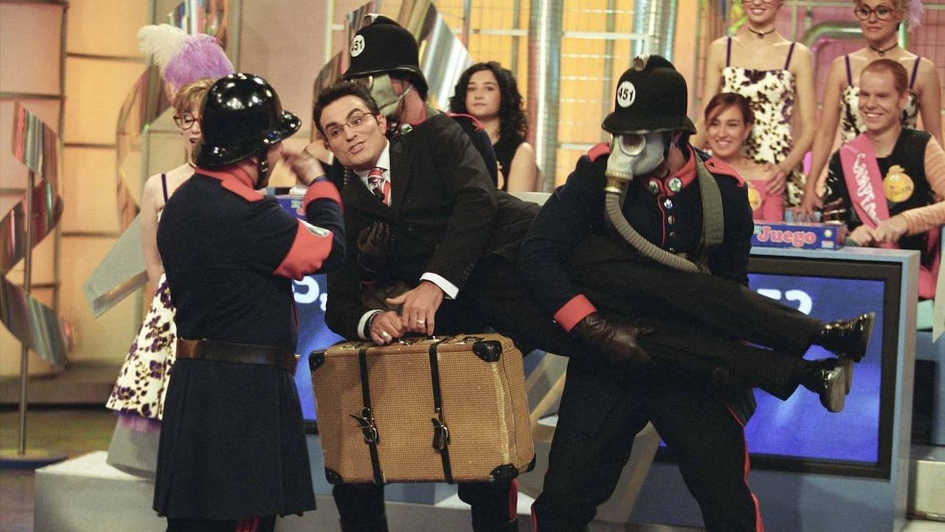 Luis Larrodera, último presentador del 'Un, dos, tres'. Condujo el programa en la temporada de 2003-2004.