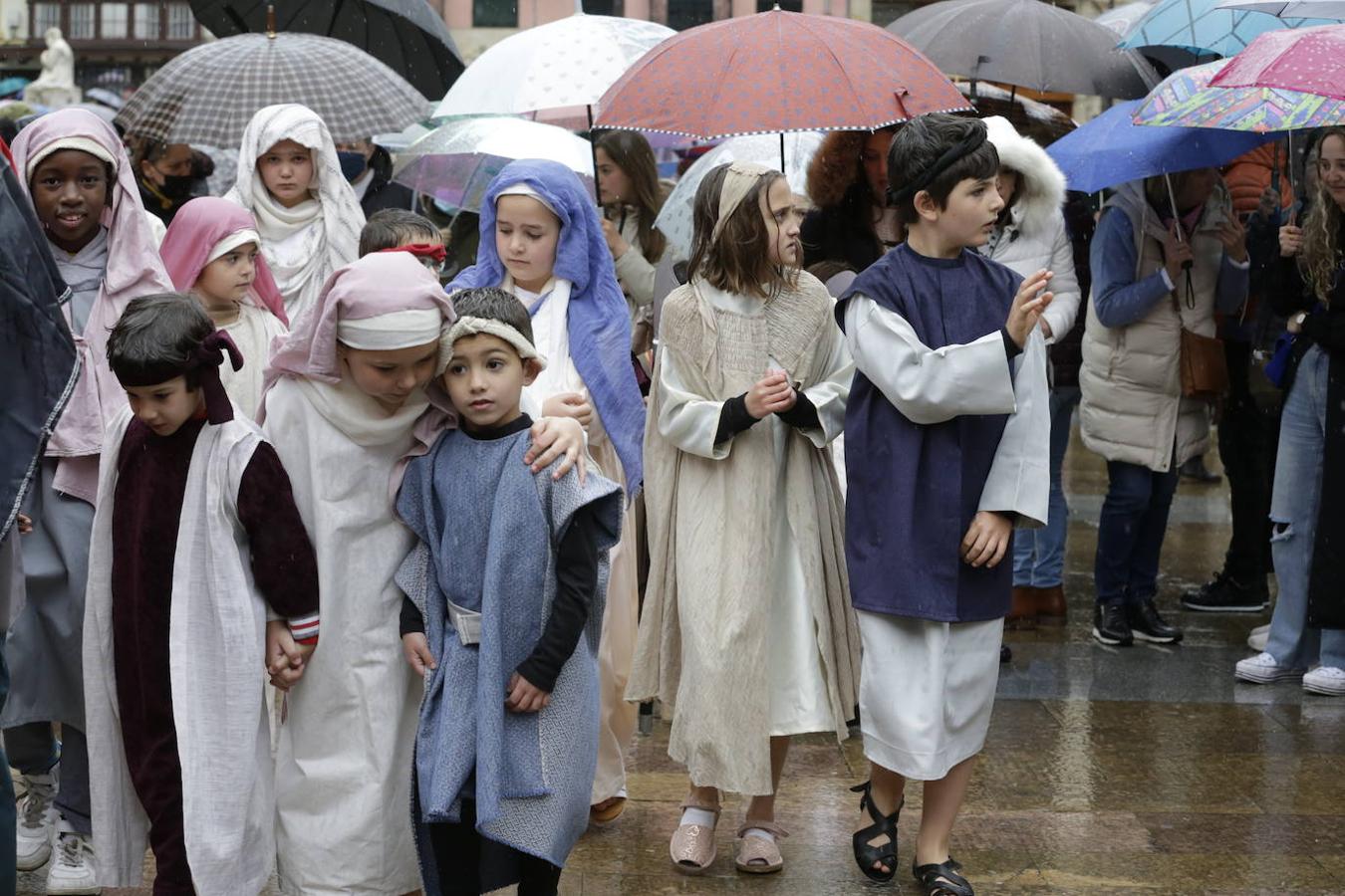 Fotos: Los niños reviven La Pasión en Balmaseda