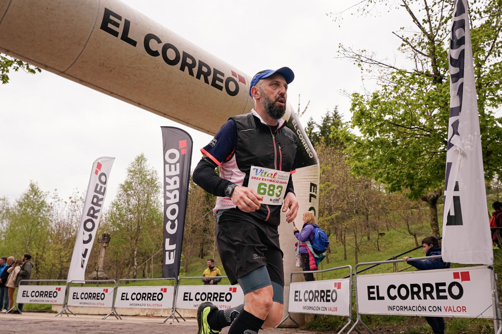 Fotos: Julen Ozaeta y Arrate Mintegui, vencedores de la 35 edición de la Subida a Estíbaliz